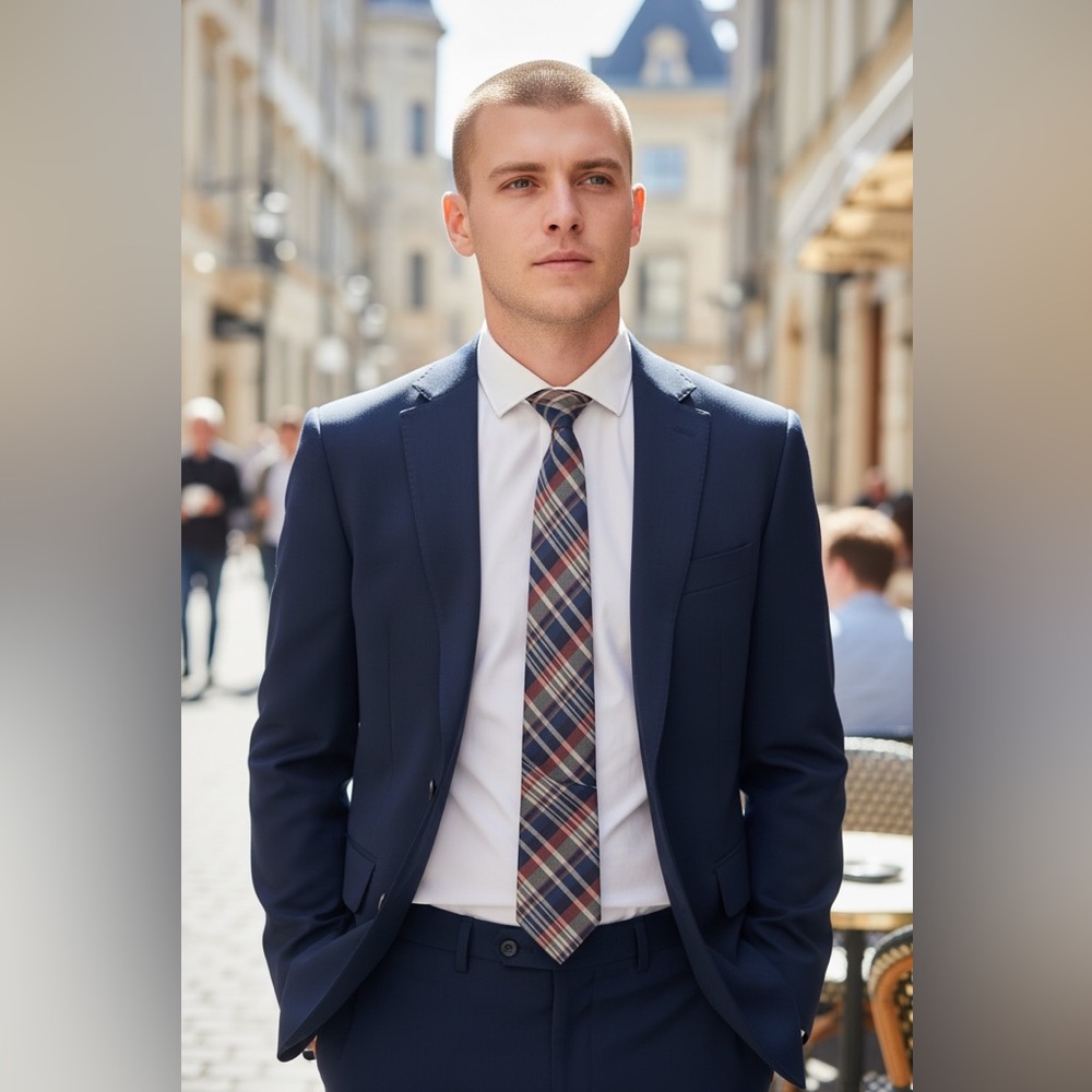 ( Tommy Hilfiger) Men's Plaid Tie